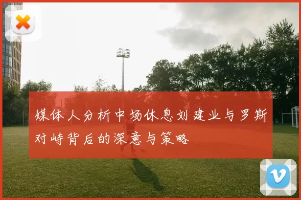 媒体人分析中场休息刘建业与罗斯对峙背后的深意与策略